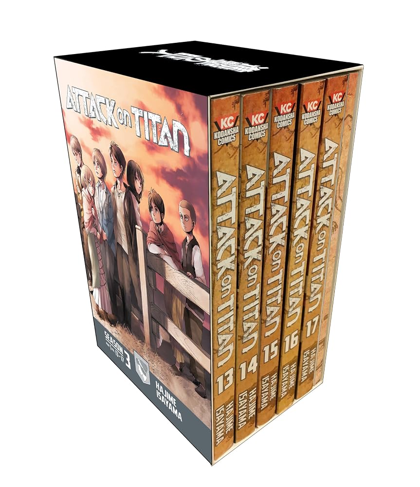 Attack on Titan Season 3 Part 1 Manga Box Set (Attack on Titan Manga Box Sets) cover image
