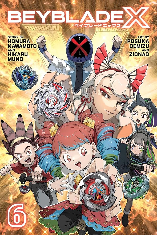 Beyblade X, Vol. 6 cover image