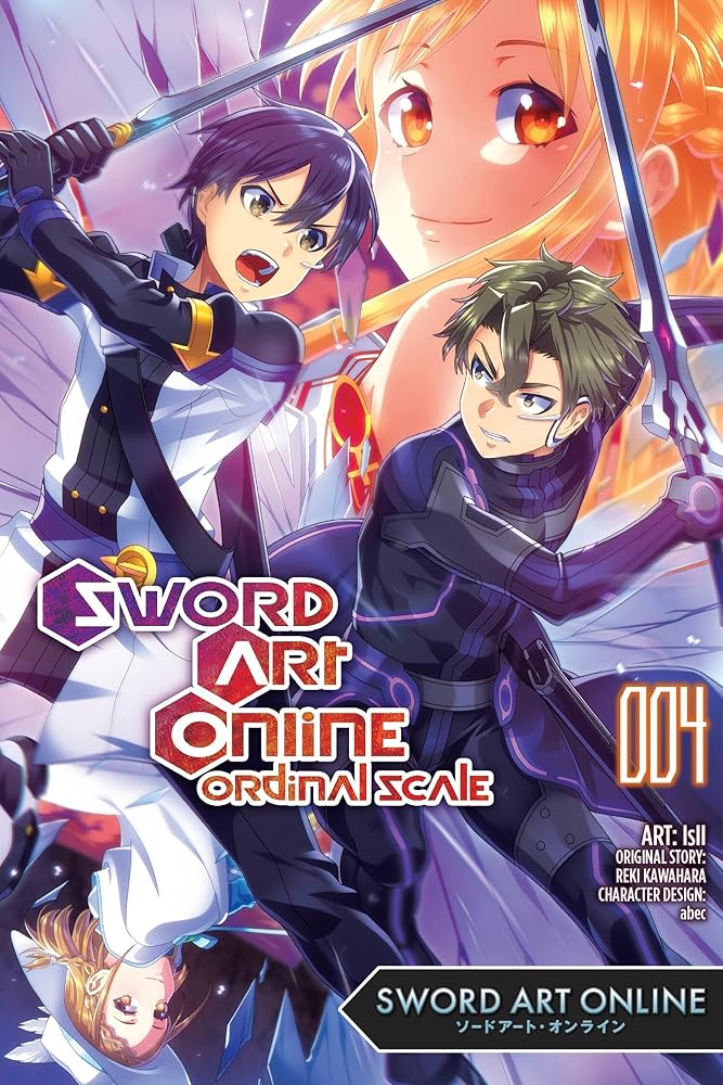Sword Art Online Ordinal Scale, Vol. 4 (manga) cover image