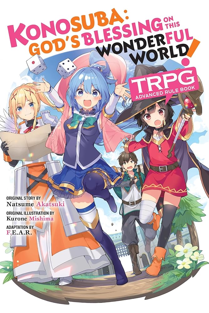 Konosuba: God’s Blessing on This Wonderful World! TRPG Advanced Rule Book cover image
