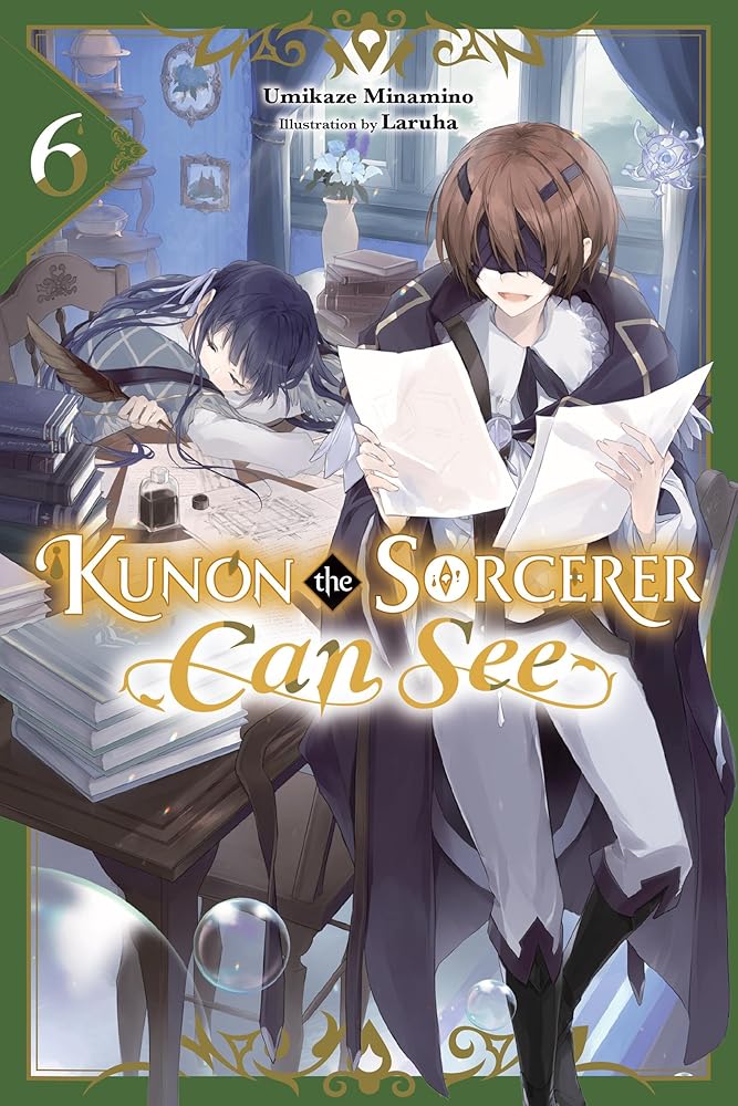 Kunon the Sorcerer Can See, Vol. 6 (light novel) cover image
