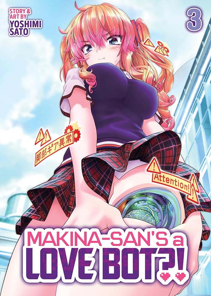 Makina-san's a Love Bot?! Vol. 3 cover image