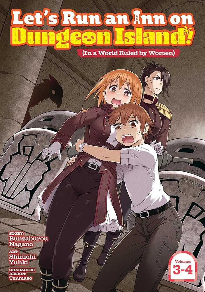Let's Run an Inn on Dungeon Island! (In a World Ruled by Women) (Omnibus) Vol. 3-4 cover image