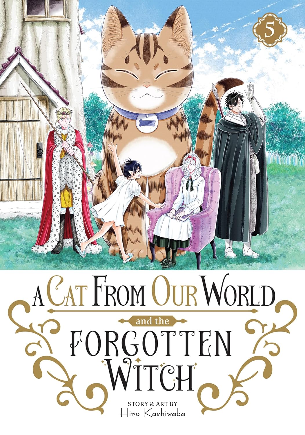 A Cat from Our World and the Forgotten Witch, Vol. 5