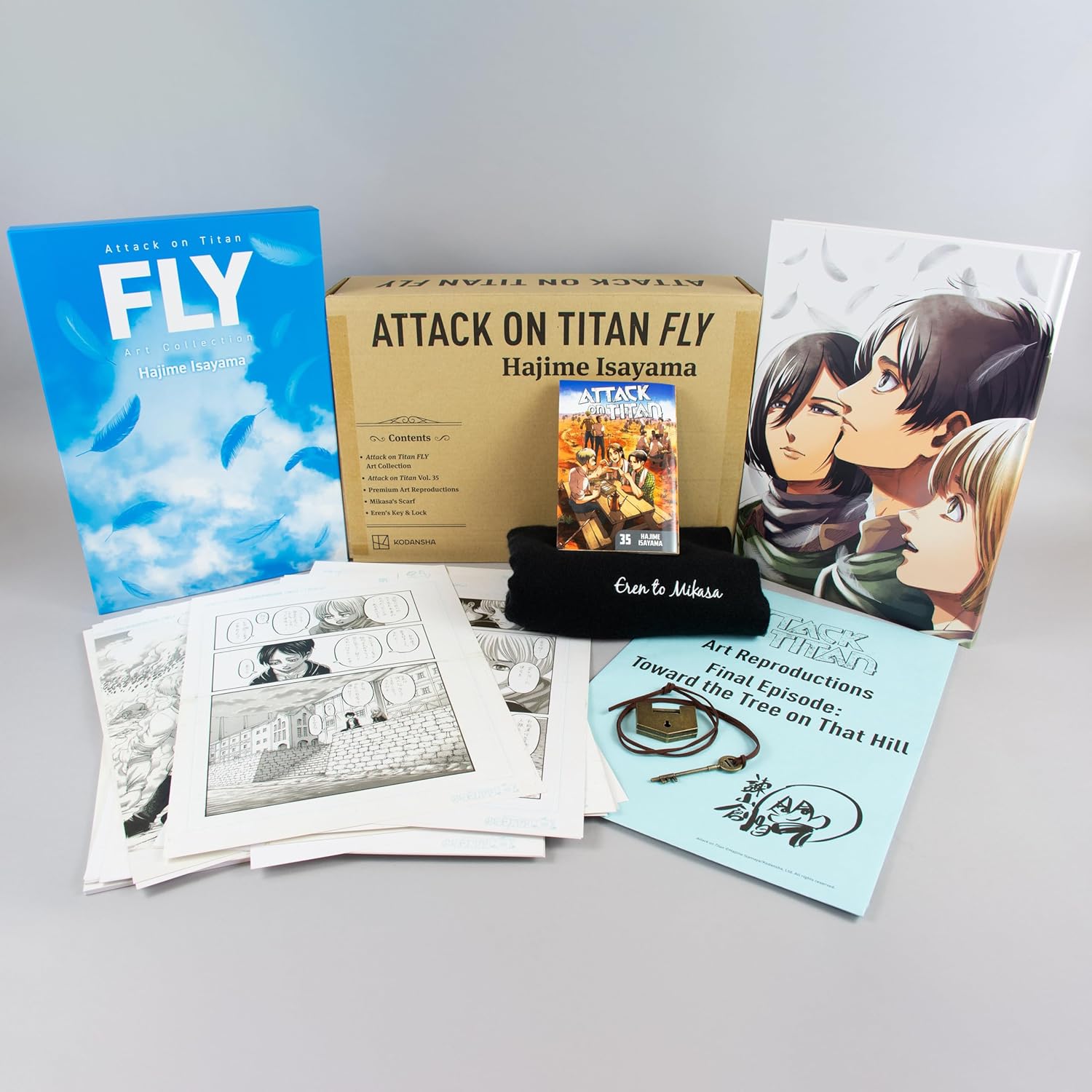 Attack on Titan, Vol. 35: FLY Collector's Box Set