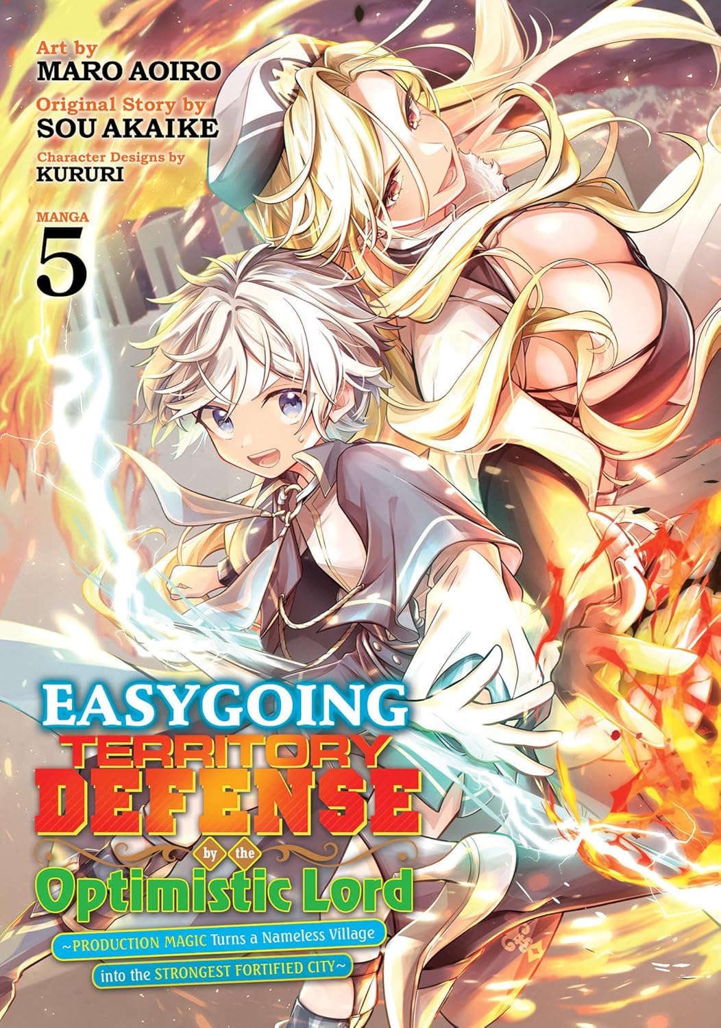 Easygoing Territory Defense by the Optimistic Lord: Production Magic Turns a Nameless Village into the Strongest Fortified City, (Manga) Vol. 5