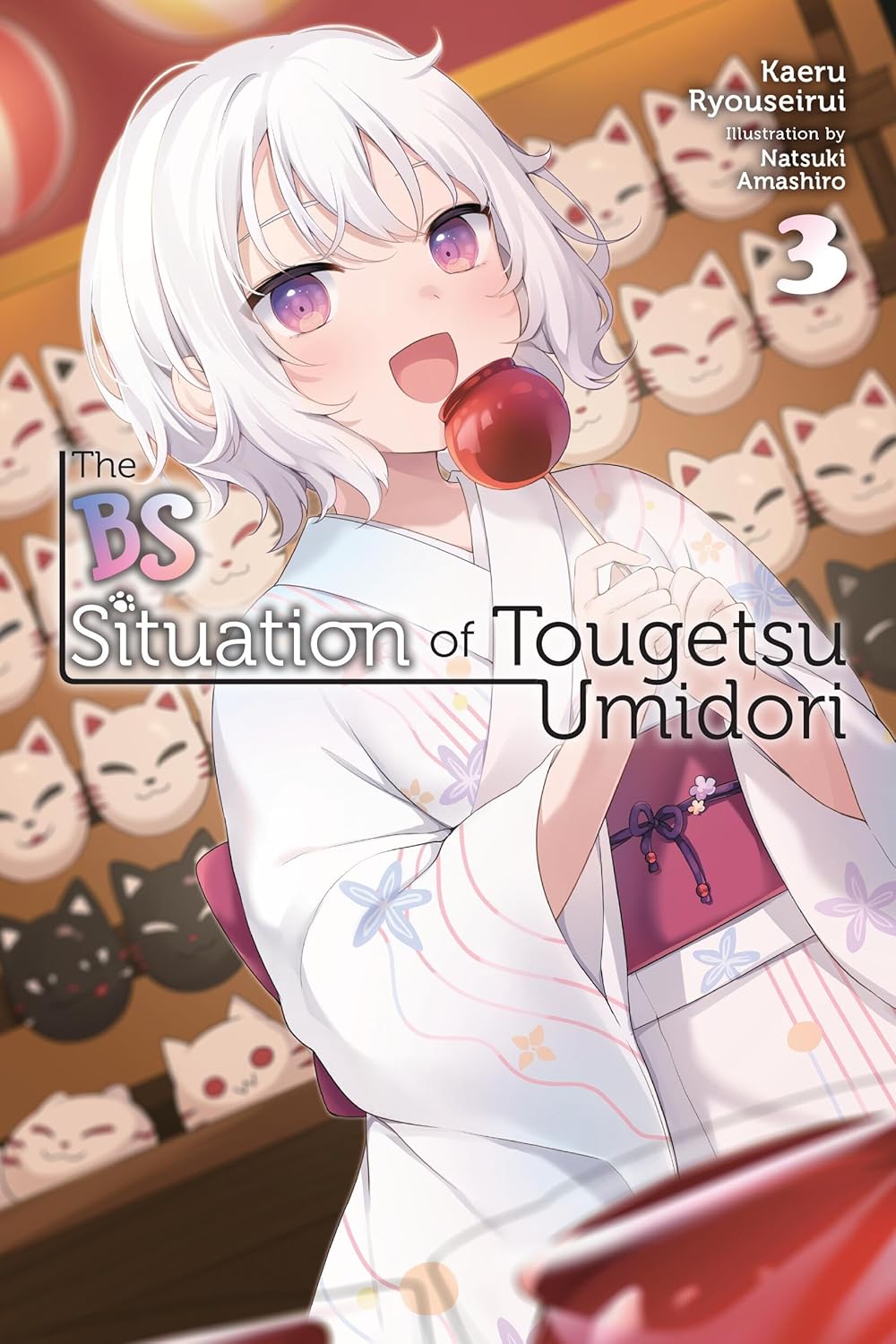 The BS Situation of Tougetsu Umidori, (Light Novel) Vol. 3