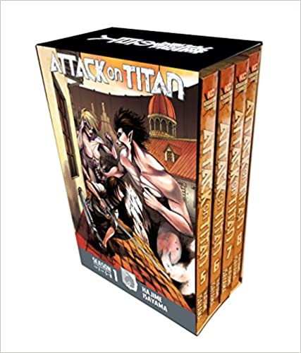 Attack on Titan Season 1 Part 2 Manga Box Set