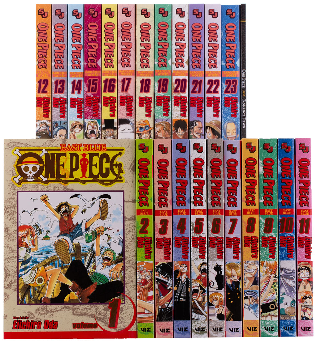 One Piece Box Set 1: East Blue and Baroque Works, Volumes 1-23