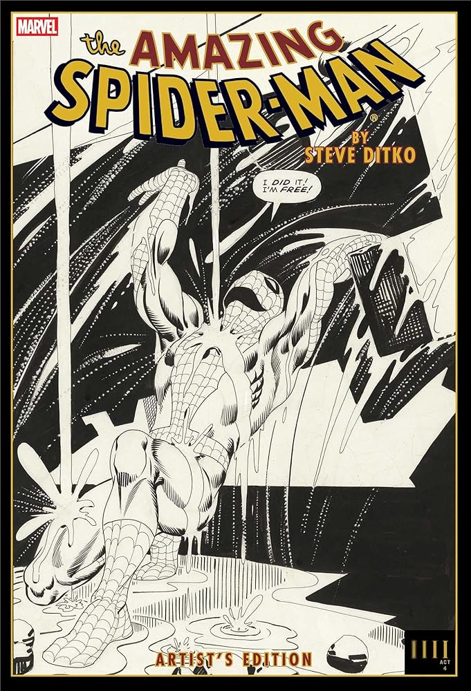 The Amazing Spider-Man by Steve Ditko Artist's Edition cover image