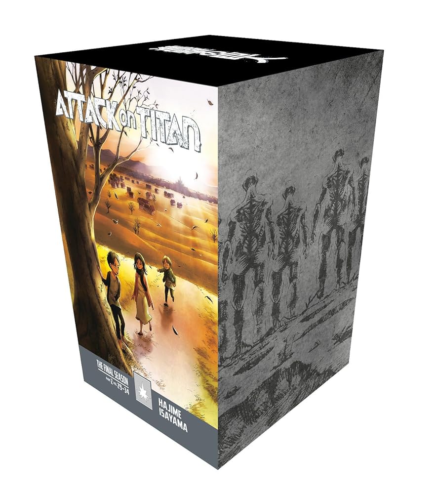 Attack on Titan The Final Season Part 2 Manga Box Set (Attack on Titan Manga Box Sets) cover image