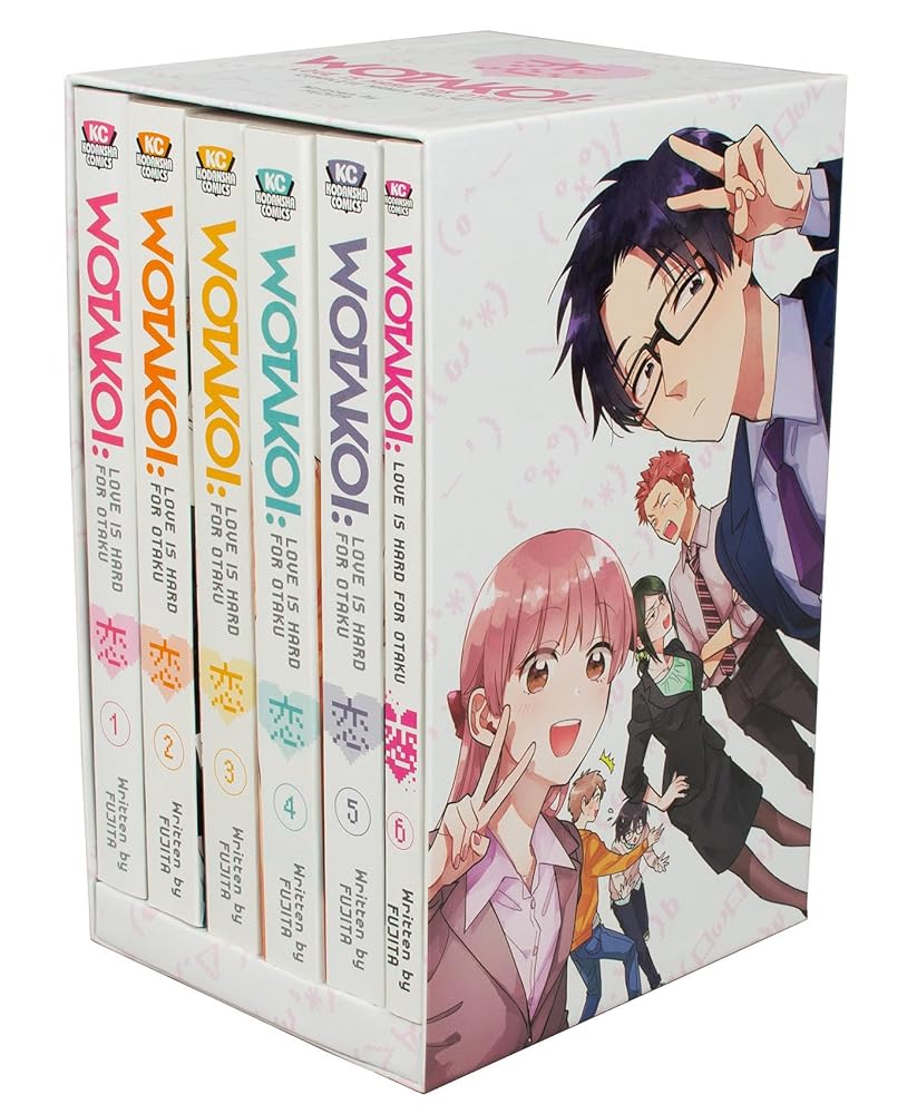 Wotakoi: Love Is Hard for Otaku Complete Manga Box Set (Wotakoi Box Set) cover image