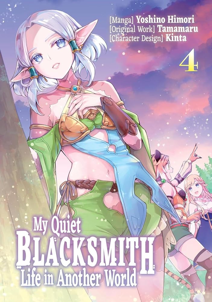 My Quiet Blacksmith Life in Another World: Volume 4 (Manga) cover image