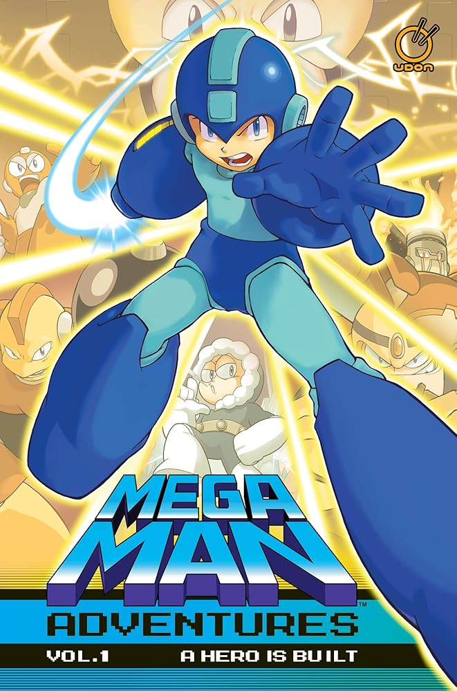 Mega Man Adventures Volume 1: A Hero is Built cover image