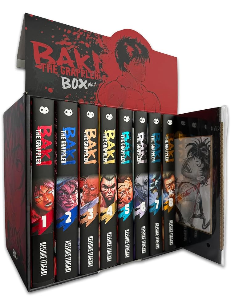 Baki The Grappler (Perfect Edition) Box Set No. 1: Vol. 1-8 +
