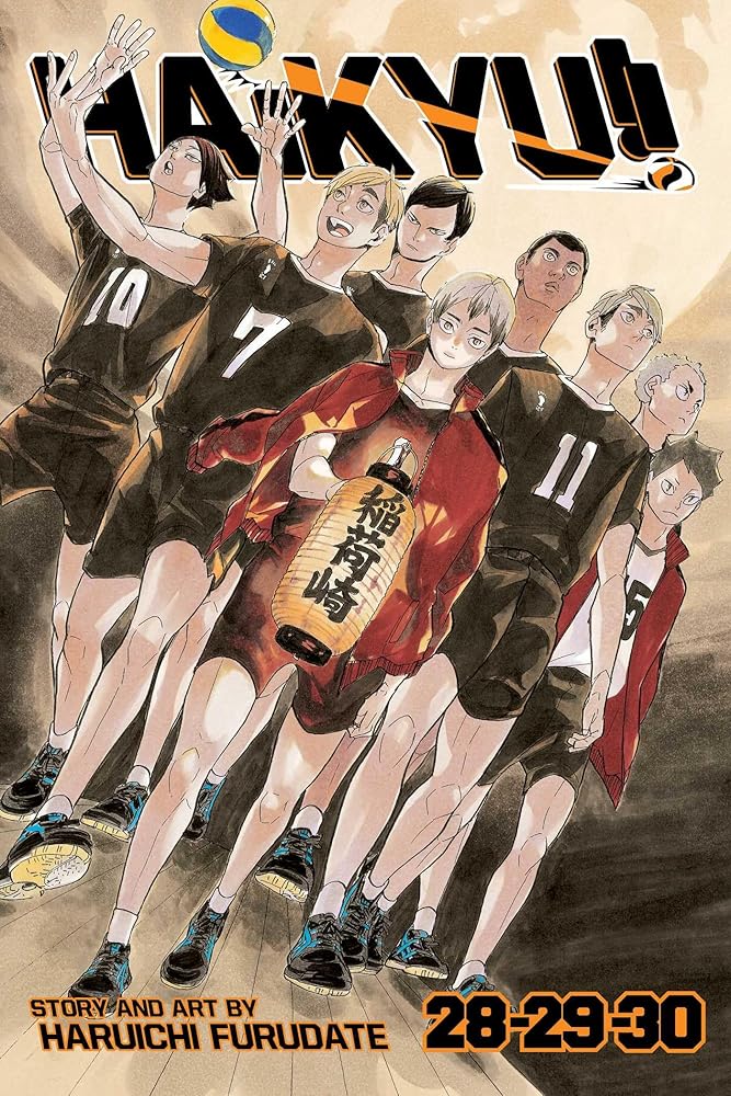 Haikyu!! (3-in-1 Edition), Vol. 10: Includes vols. 28, 29 & 30 cover image
