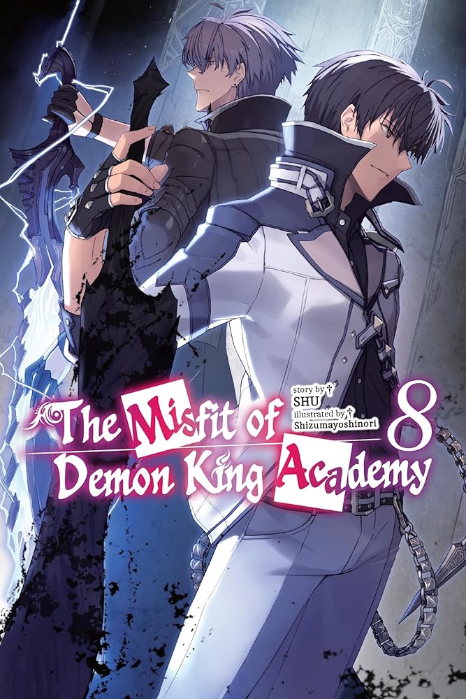 The Misfit of Demon King Academy, Vol. 8 (light novel) cover image