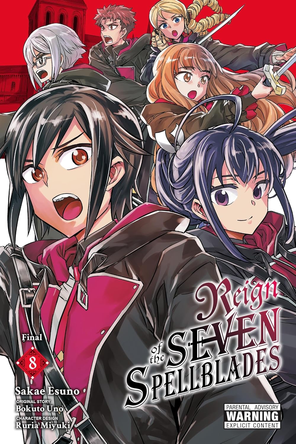 Reign of the Seven Spellblades, Vol. (Manga) 8