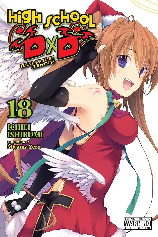 High School DxD, Vol. 18 (light novel): Funny Angel of Christmas (Volume 18) (High School DxD (light novel), 18) cover image