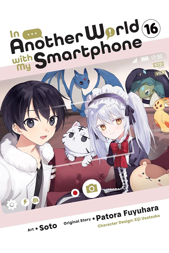 In Another World with My Smartphone, Vol. 16 (manga) (Volume 16) cover image