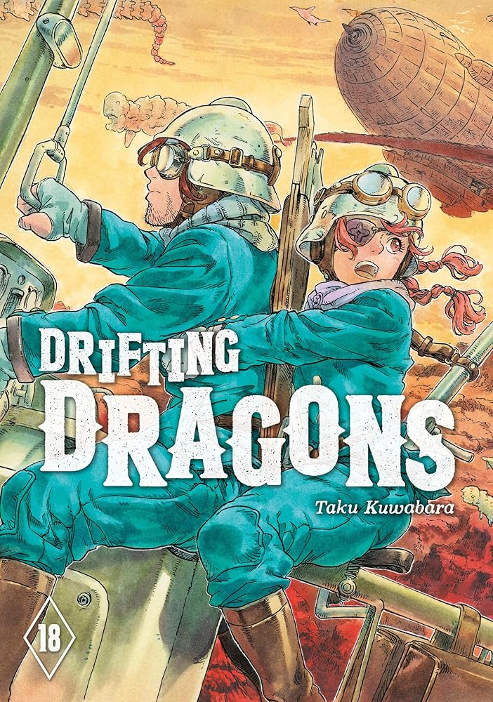 Drifting Dragons 18 cover image