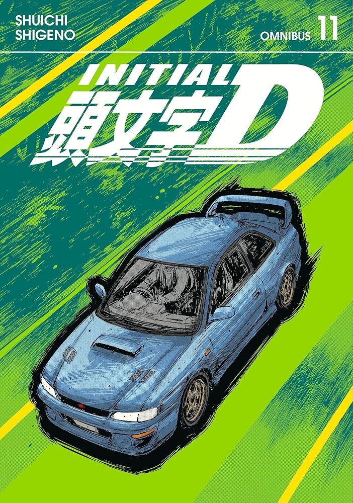 Initial D Omnibus 11 (Vol. 21-22) cover image
