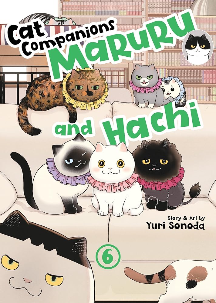 Cat Companions Maruru and Hachi Vol. 6 cover image