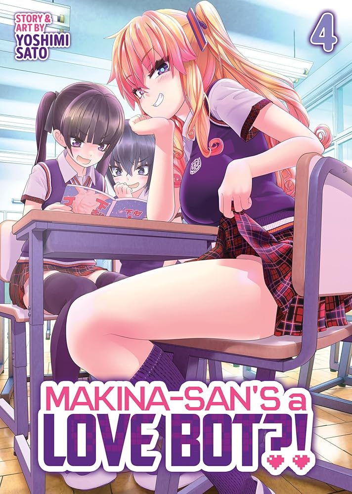 Makina-san's a Love Bot?! Vol. 4 cover image
