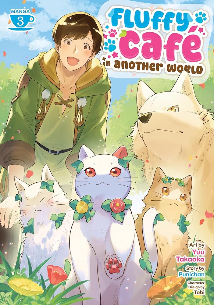 Fluffy Café in Another World (Manga) Vol. 3 cover image