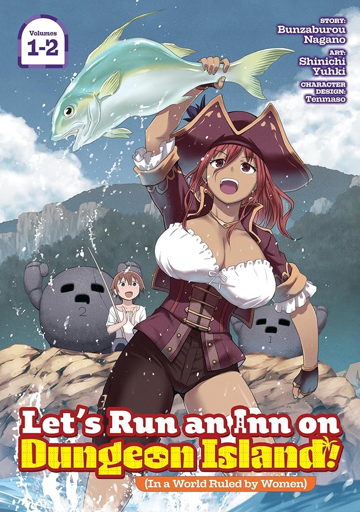 Let's Run an Inn on Dungeon Island! (In a World Ruled by Women) (Omnibus) Vol. 1-2 cover image