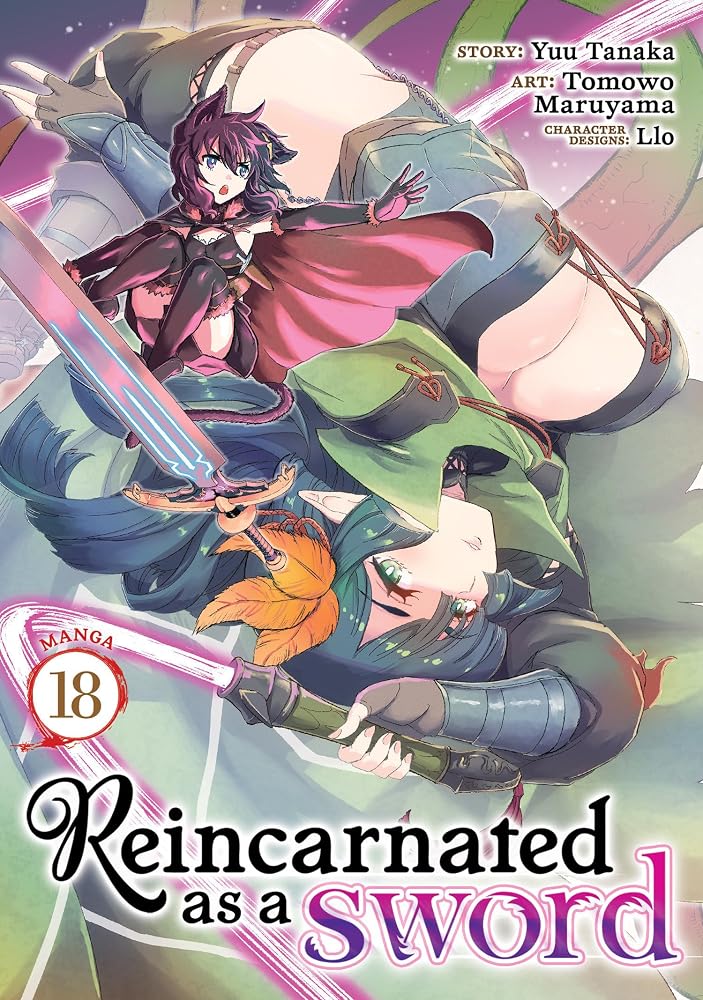 Reincarnated as a Sword (Manga) Vol. 18 cover image