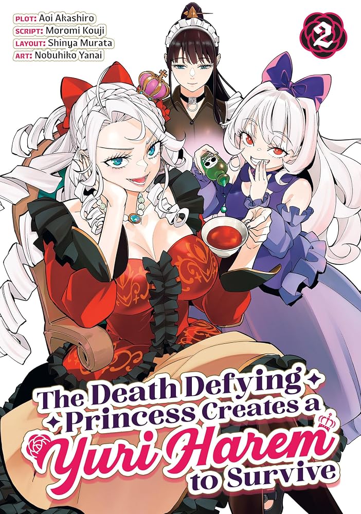 The Death Defying Princess Creates a Yuri Harem to Survive Vol. 2 cover image