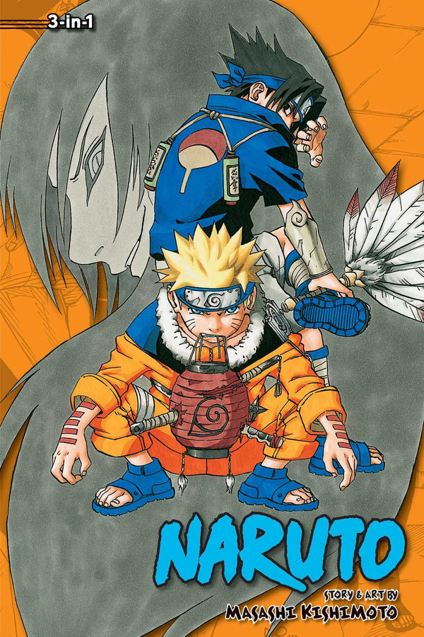 Naruto (3-in-1 Edition), Volume 3