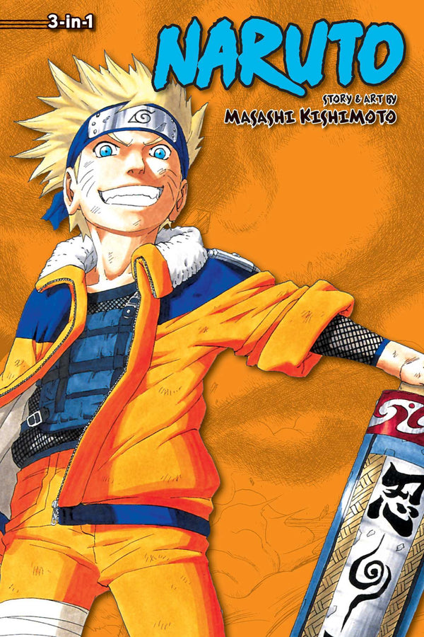 Naruto (3-in-1 Edition), Volume 4