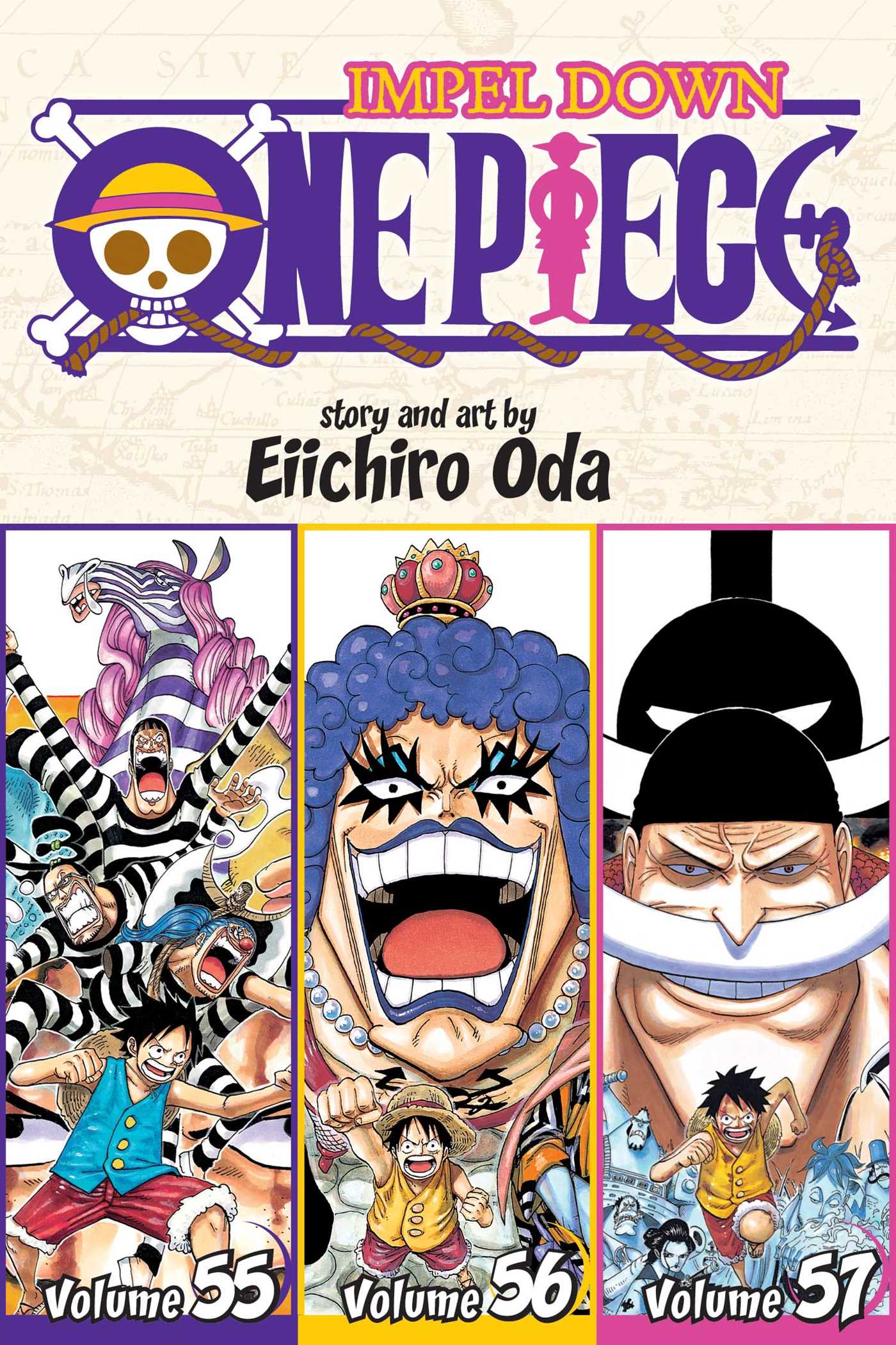 One Piece (Omnibus Edition), Vol. 19: Includes vols. 55, 56 & 57