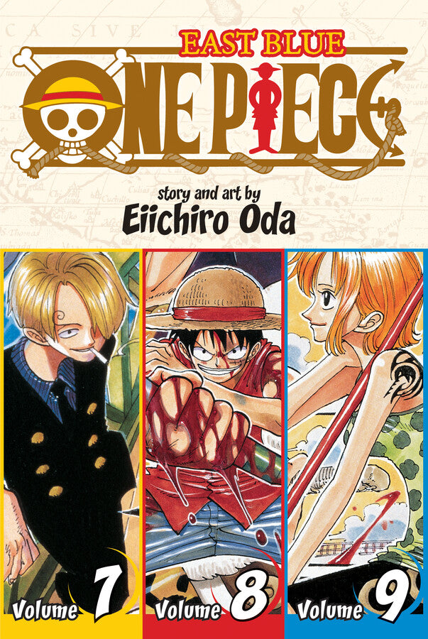 One Piece (Omnibus Edition), Vol. 3: East Blue Vols. 7, 8 & 9