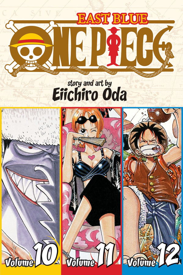 One Piece (Omnibus Edition), Vol. 4: East Blue Vols. 10, 11 & 12