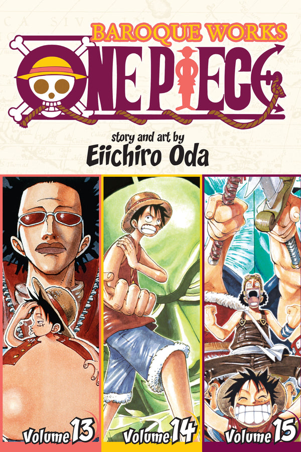One Piece (Omnibus Edition), Vol. 5: Baroque Works Vols. 13, 14 & 15