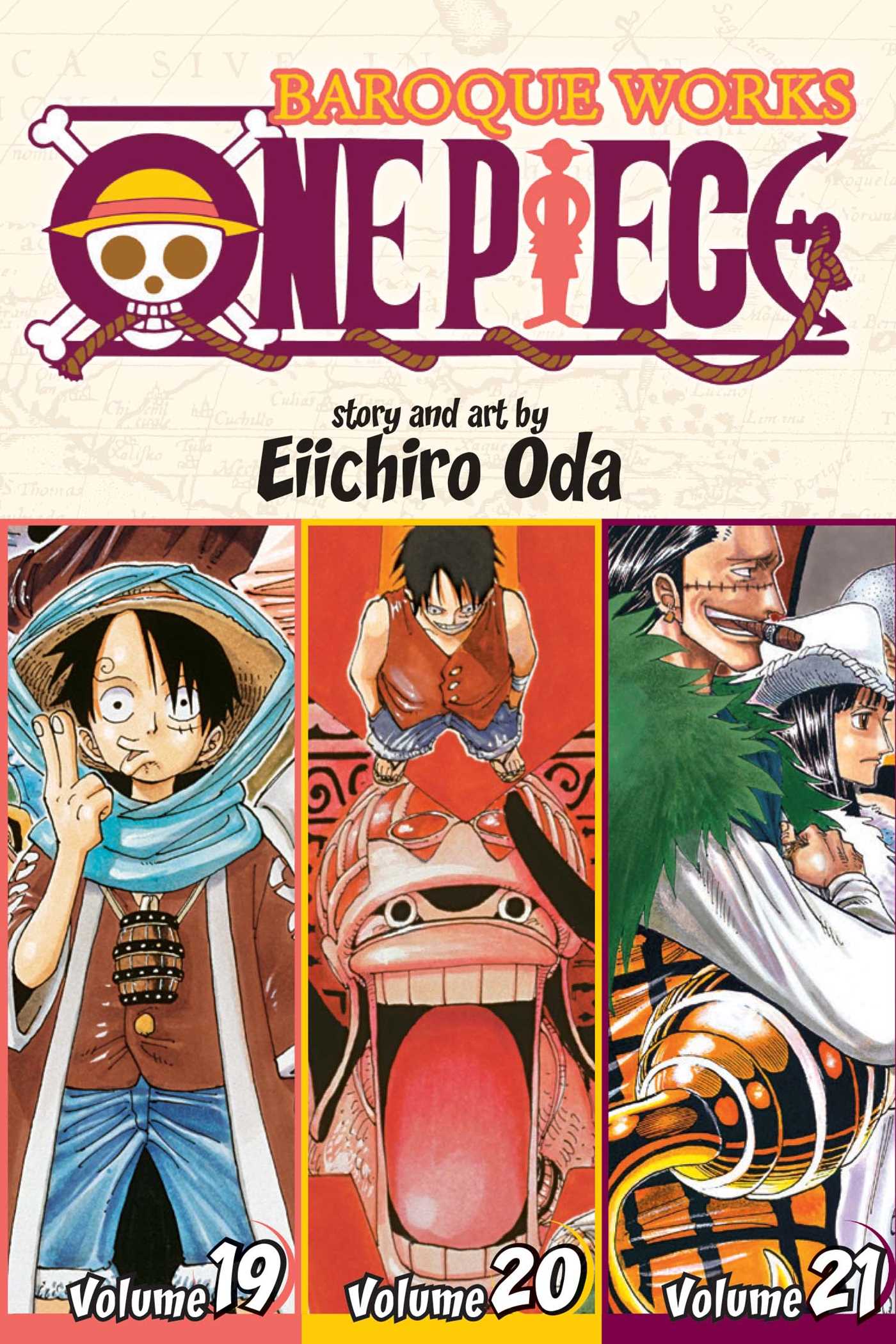 One Piece (Omnibus Edition), Vol. 7: Baroque Works Vols. 19, 20 & 21