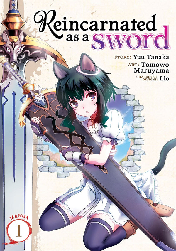 Reincarnated as a Sword Manga Vol. 1