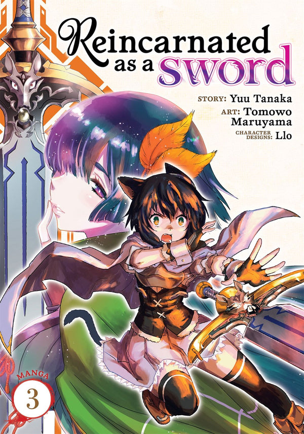 Reincarnated as a Sword Manga Vol. 3