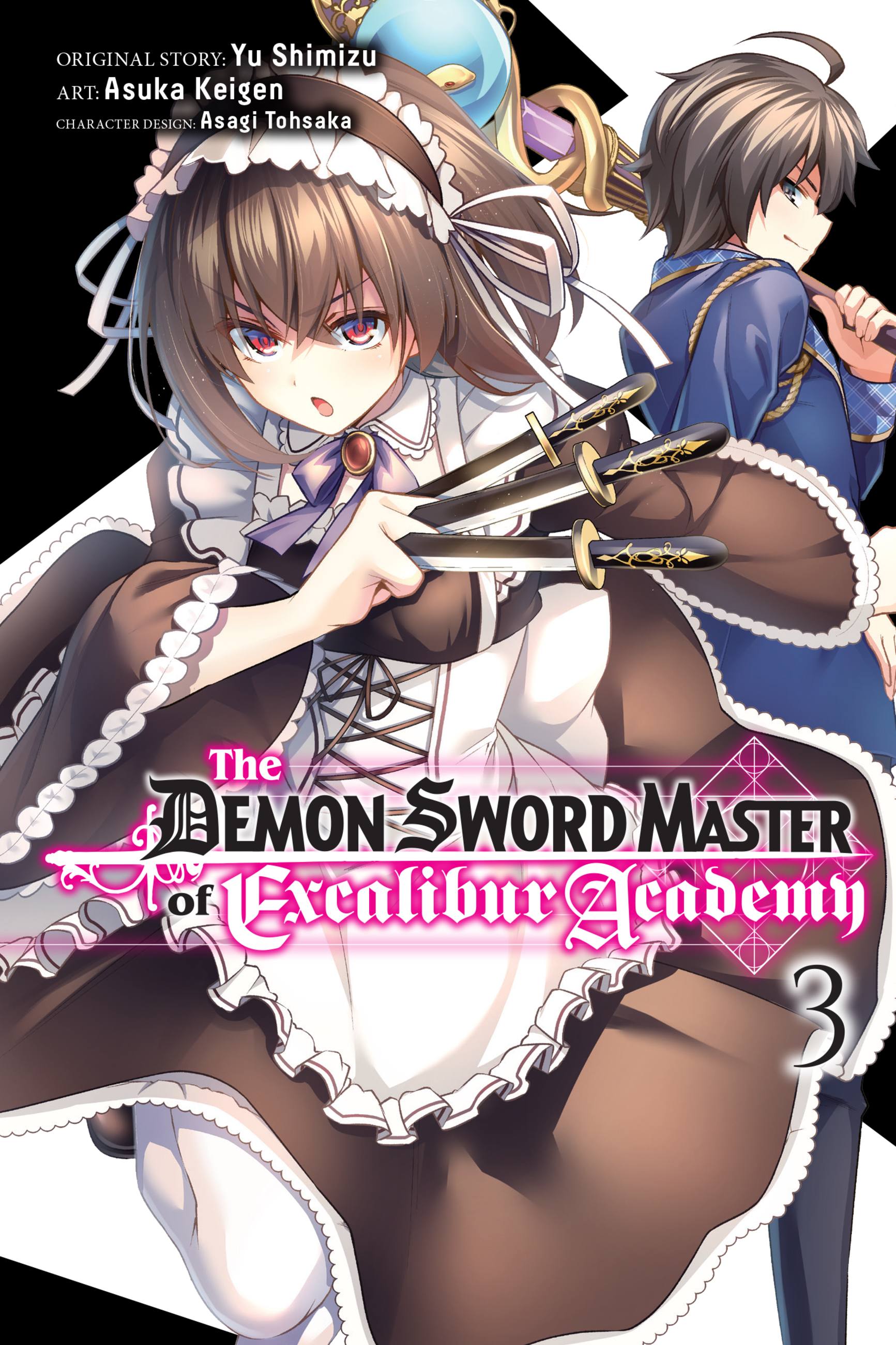 The Demon Sword Master of Excalibur Academy, Vol. 3 (manga)