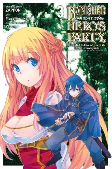 Banished from the Hero's Party, I Decided to Live a Quiet Life in the Countryside, Vol. 3 (manga)