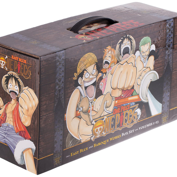 One Piece Box Set: East Blue and Baroque Works, Volumes 1-23 